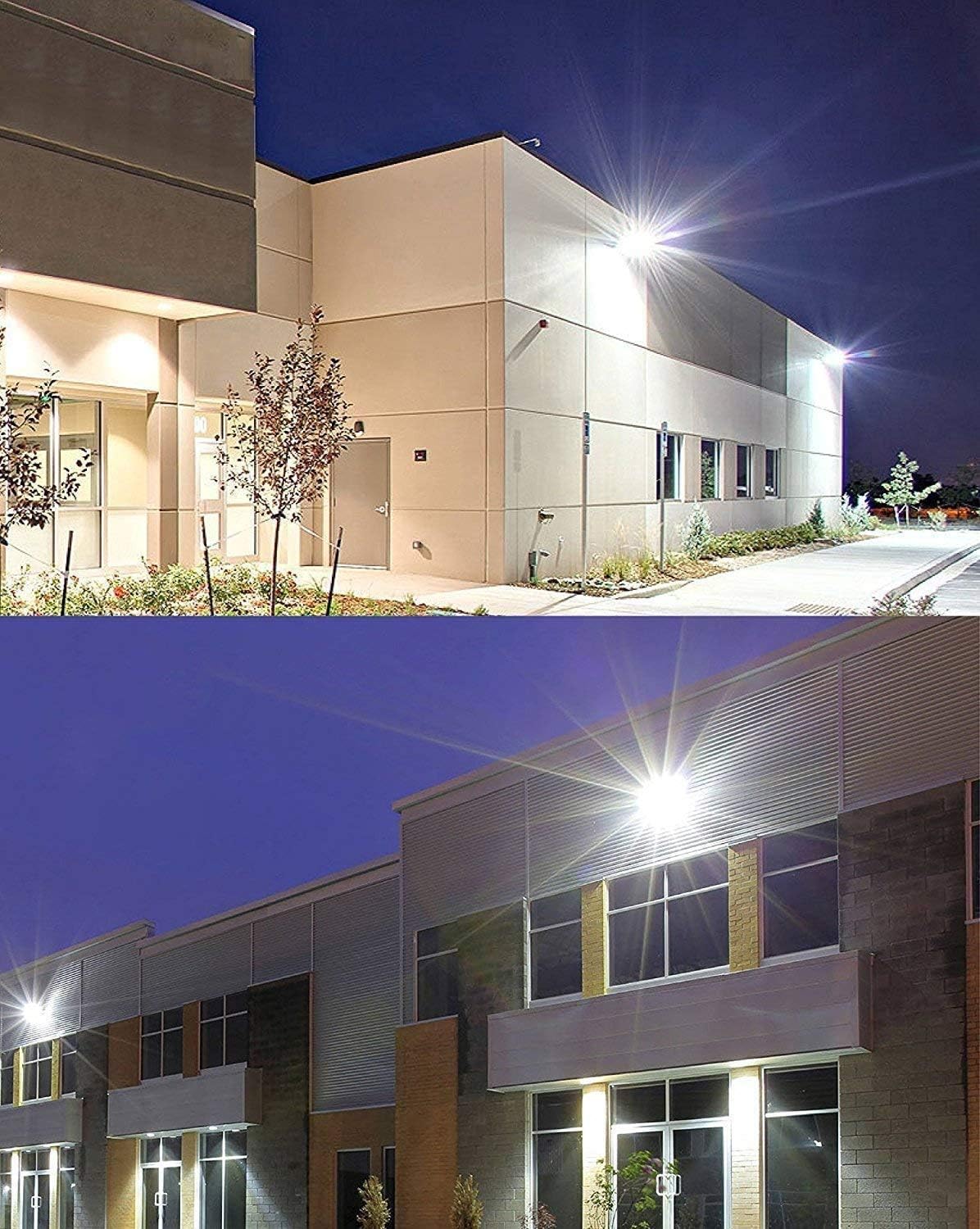 Rеvіеw LEDMO LED Wall Pack Lights 120W - 15600LM Repalces 800W HPS/HID Light 5000K Wall Mount Light Commercial and Industrial Outdoor Security Flood Lighting for Buildings,Warehouses, Parking Lots,Yard