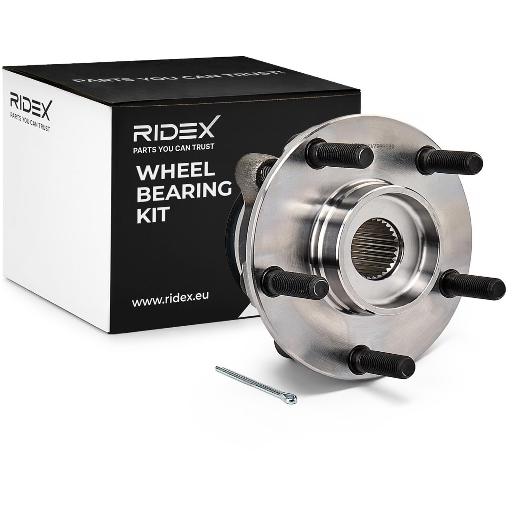 RIDEX 654W0419 Kit cuscinetto ruota Anteriore bilaterale con sensore ABS integrato Compatibilità con NISSAN Qashqai/Qashqai +2 I J10, NJ10