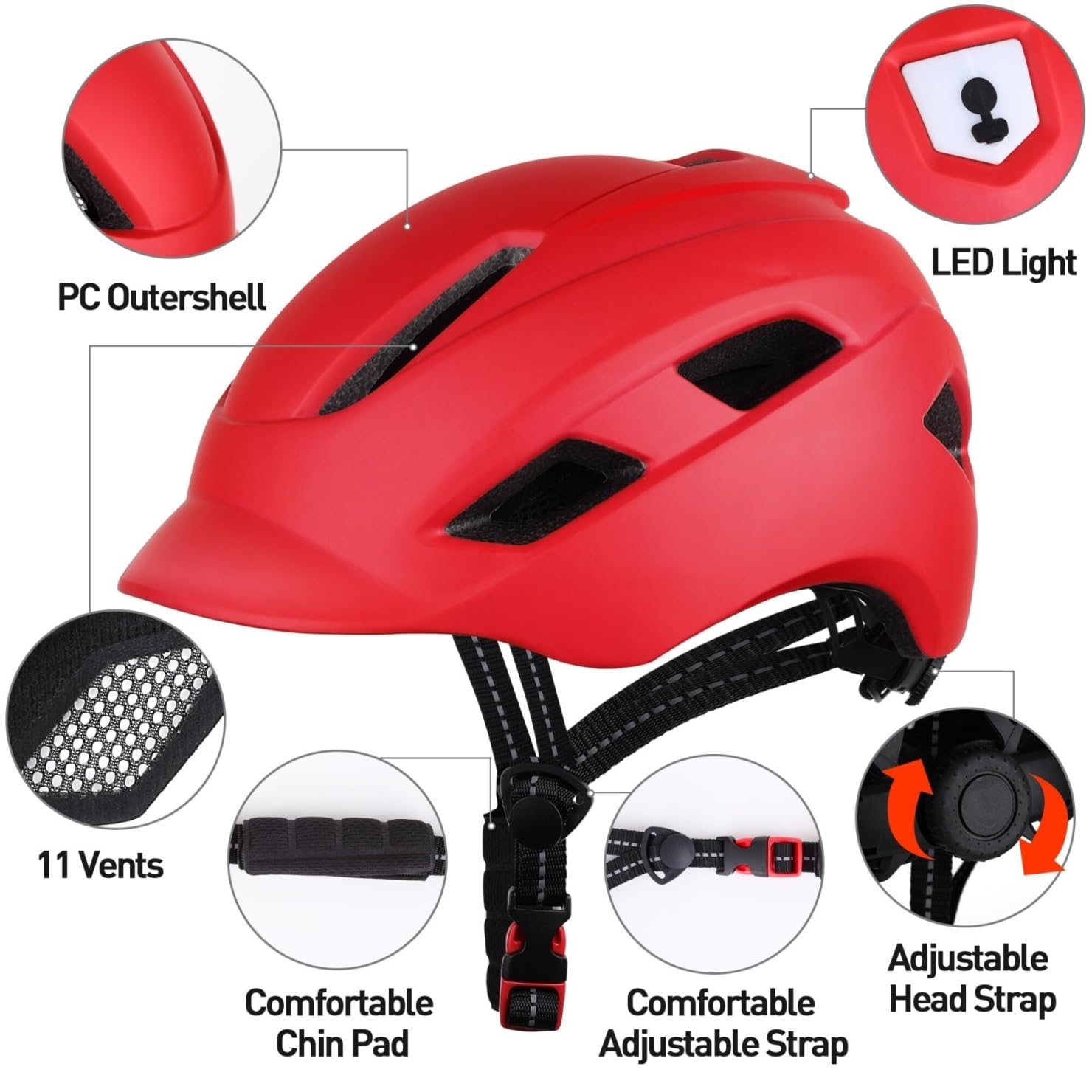 Kask Rowerowy Kask Szosowy Regulowany Kask Rowerowy Oddychający Kask Szosowo-górski Pasujący Do Rozmiaru Głowy 56-62 Cm Kasku Rowerowego
