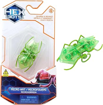 HEX BOTS Scurry & Bounce 2.5' 6cm Micro Ants - (Complete Set of All 5)