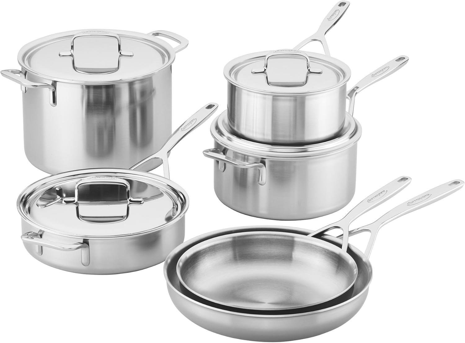 Demeyere 5-Plus 10-piece Cookware Set