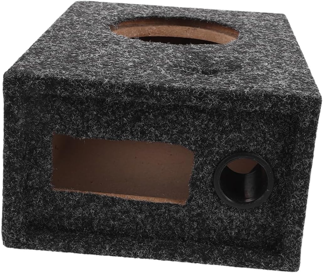 Vehicle Audio Speaker Cabinet Diy Car Speaker Enclosure Easy Setup Improve Sound Depth for Road Travel