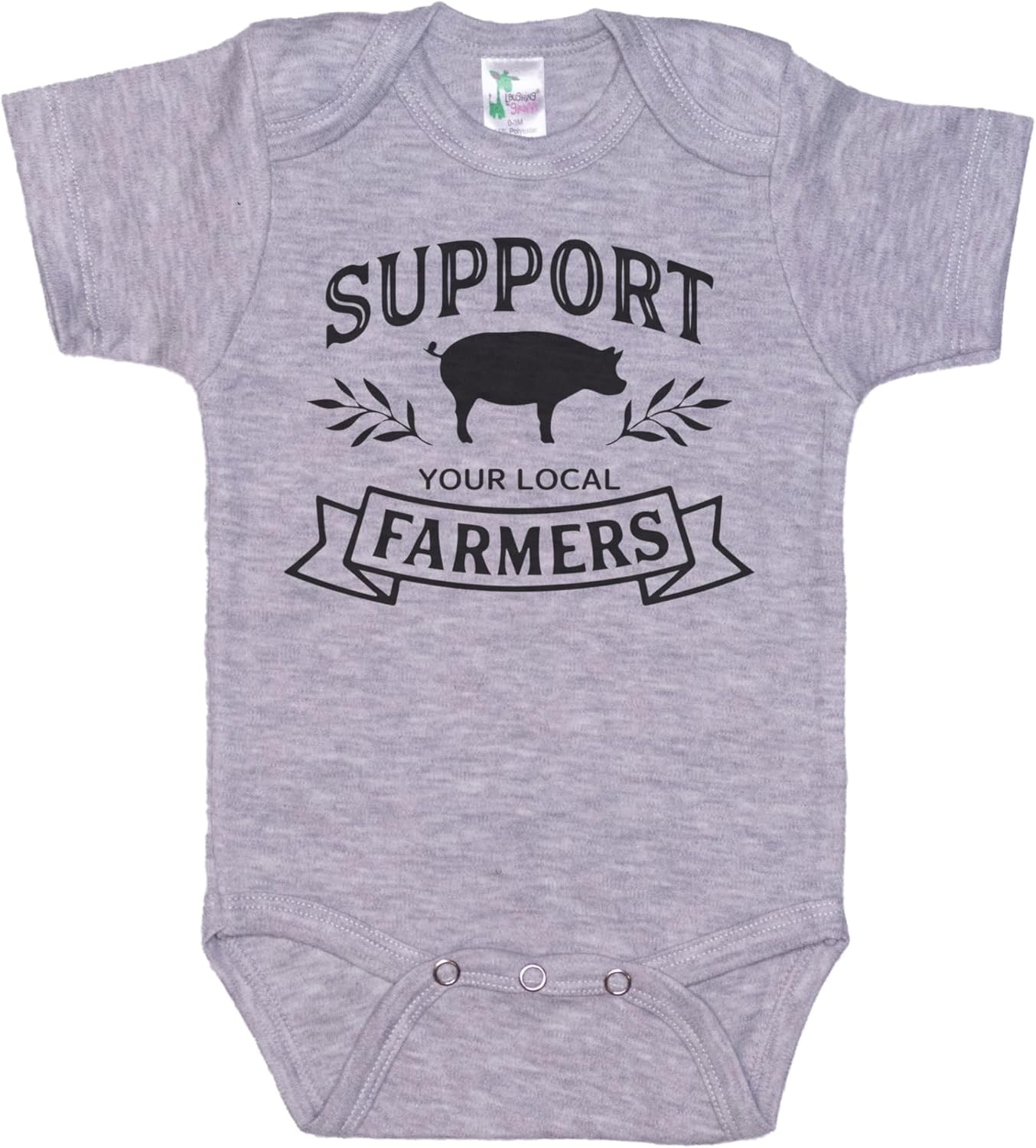 Ebenezer Fire Farmer Baby Onesie/Support Your Local Farmers/Farming Bodysuit