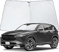 Vista 45 de CLIM ART Parasol para parabrisas para Toyota RAV4 2019-2025, parasol plegable de ajuste personalizado, protector solar del vehículo, cubierta