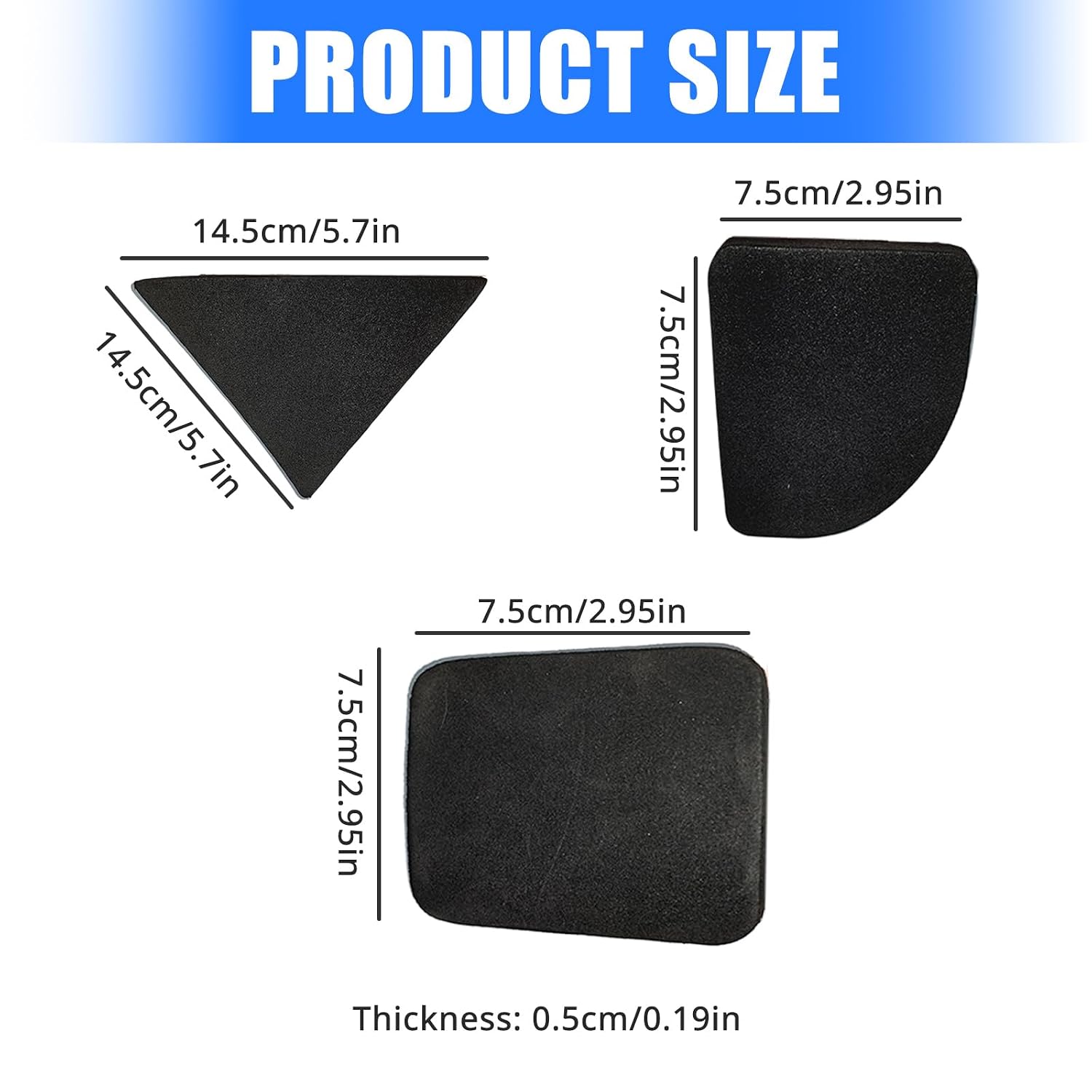 Xuanxi Pack Of 20 Appliance Feet Stabilizer Mat For Washing Machine And Fridge To Stop Skidding And Protect Floors - Image 6