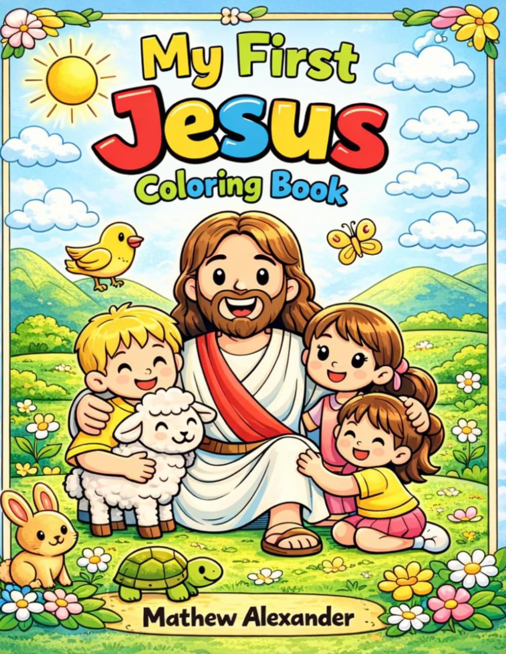 My First Jesus Coloring Book