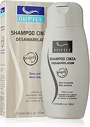 Nupill Shampoo Cinza Desamarelador 120Ml Cinza