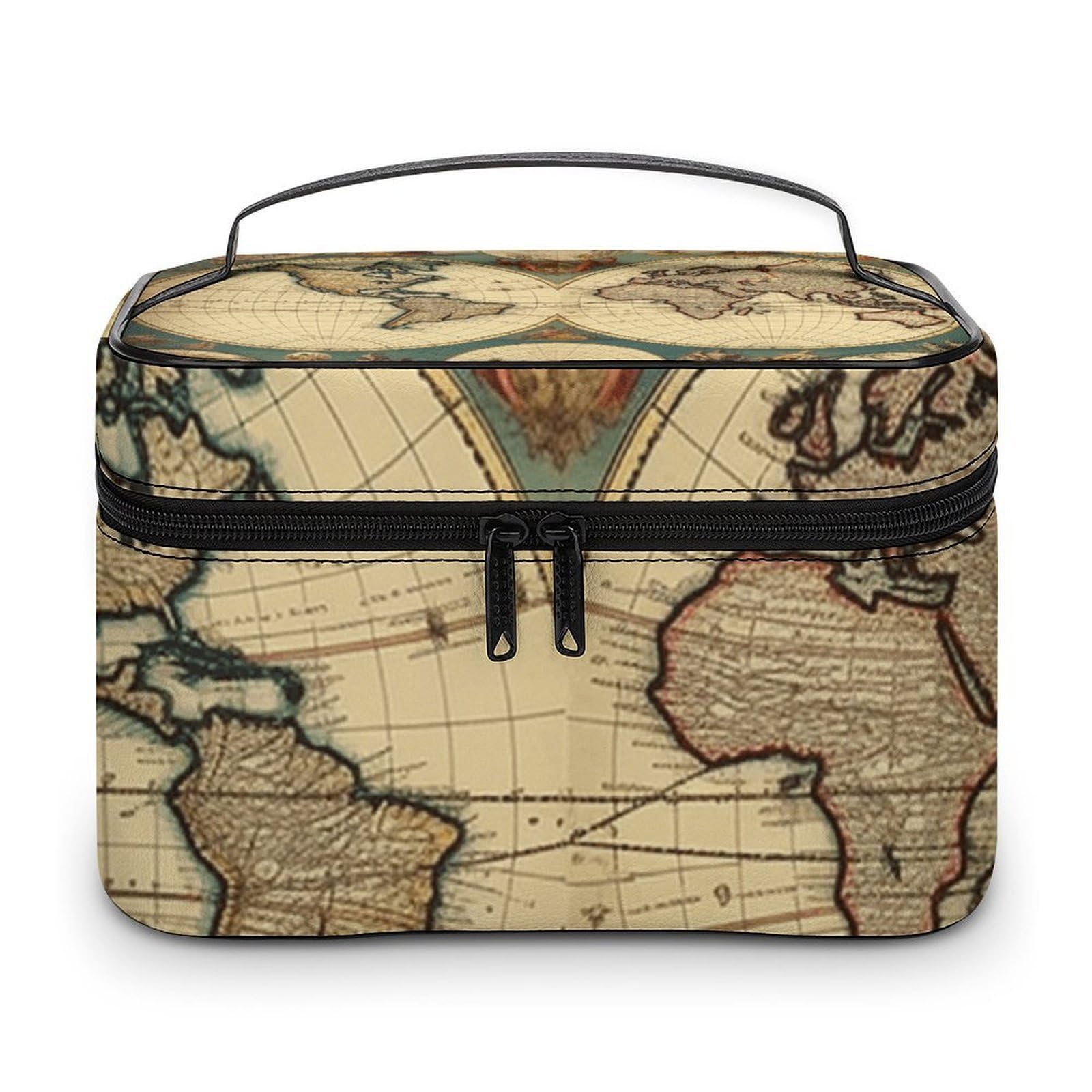 Bolsa de maquillaje con compartimentos para evitar el desorden 8