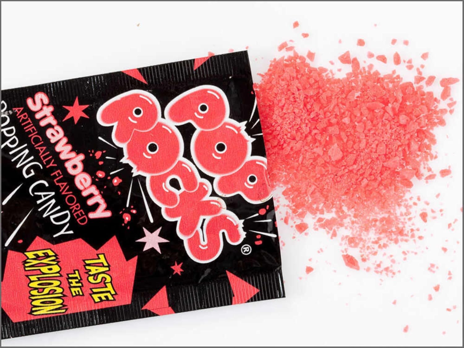 Pop Rocks Crackling Candy Variety Pack of 48 – Classic Popping Candy - Six Different Flavors Bulk Pop Rocks