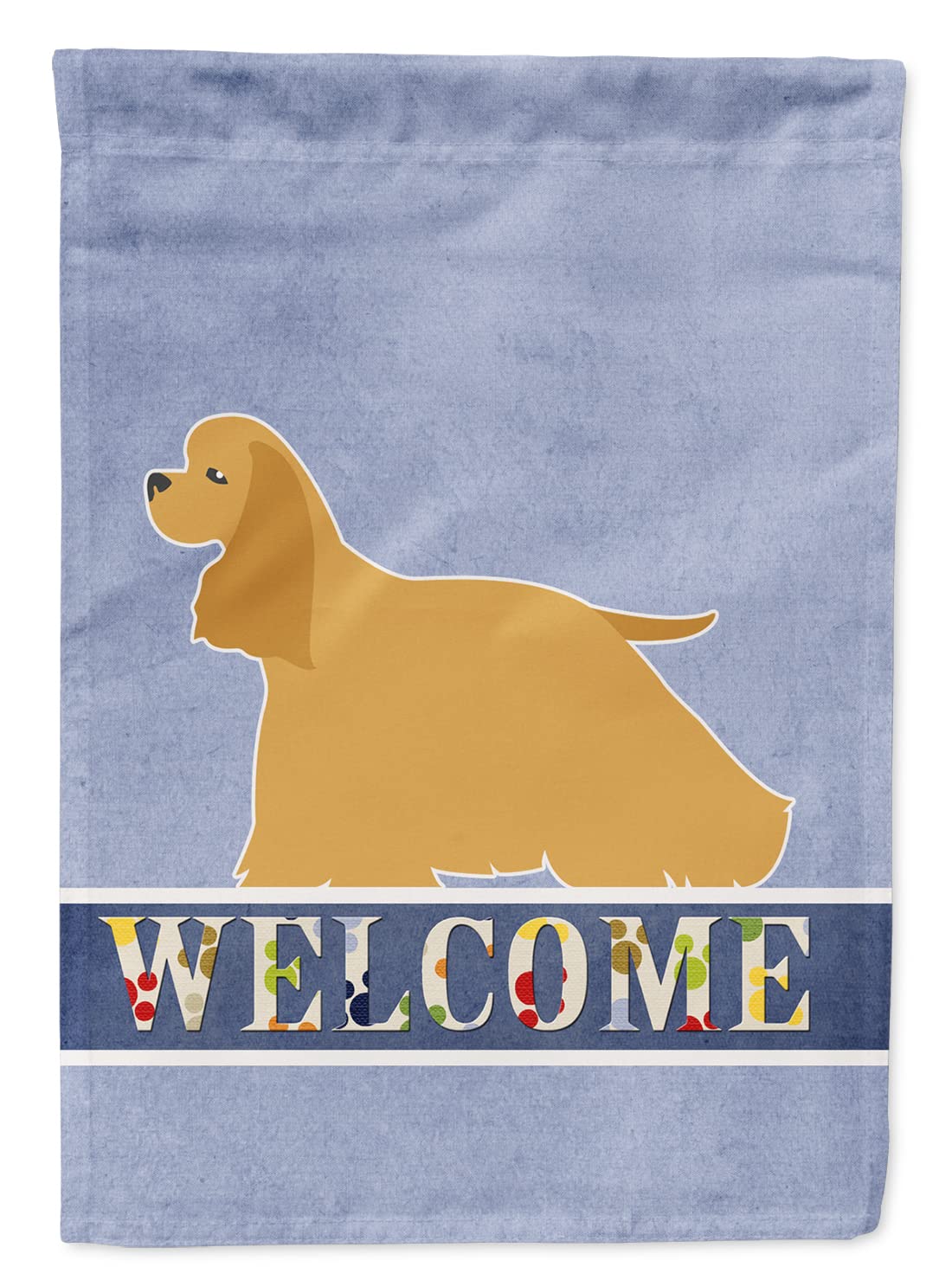 Drapeau de jardin Cocker Spaniel pour célébrer votre compagnon