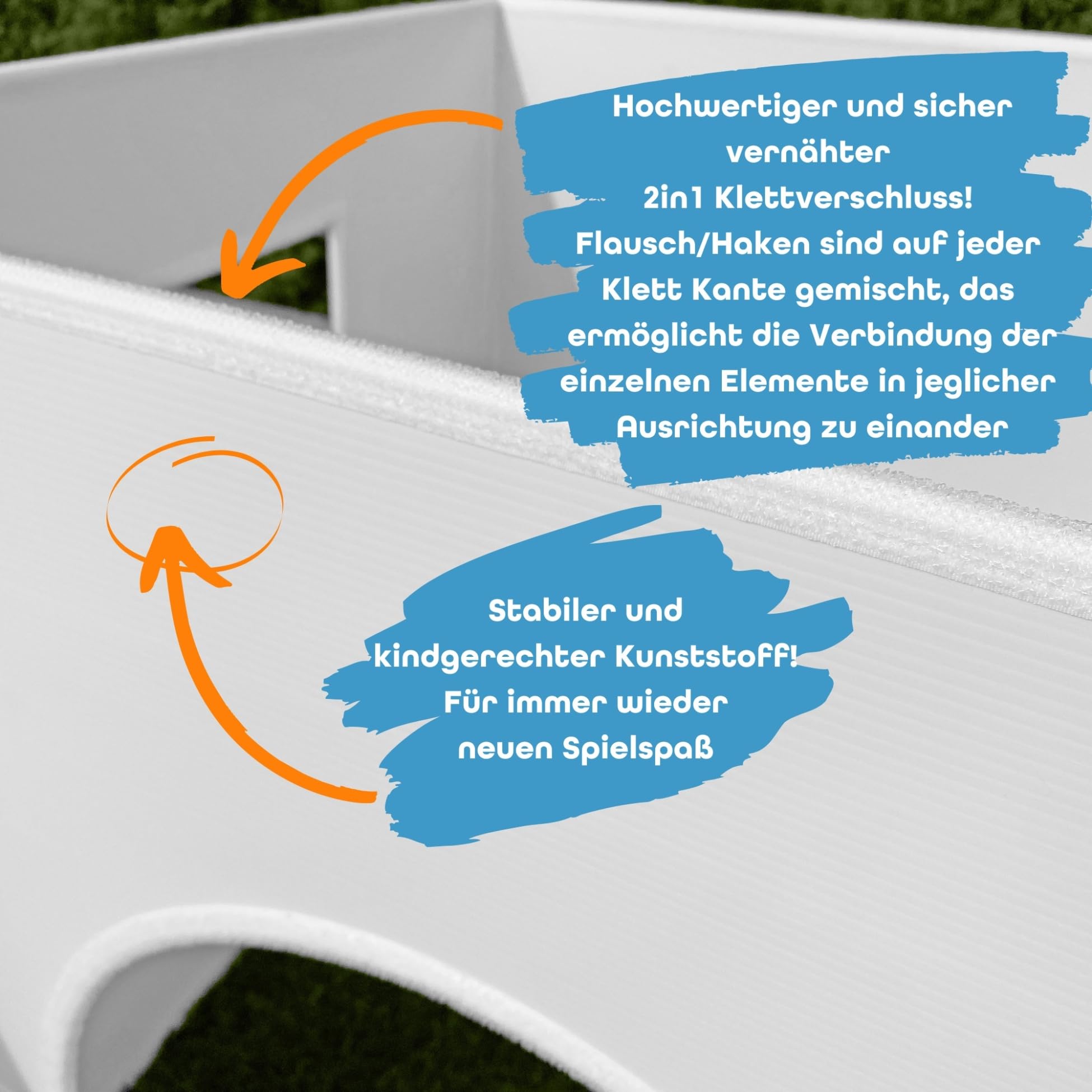 Imagine Playhouse Spielhaus Kinder Indoor Outdoor mit Stiften Aufkleber Montessori Spielzeug ab 3 Jahre