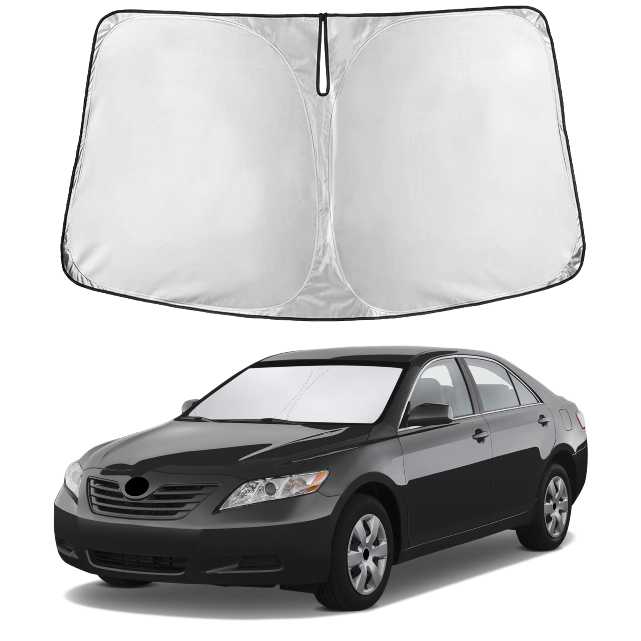 EcoNour Windshield Sunshade Compatible for Toyota Camry 2007-2009 2010 2011