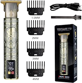 Hair Clippers for Men, Lapluied Professional Electric Haircut, Cordless Hair Trimmer for Men, Baldheaded Clipper Zero Gapped Beard Trimmer & Grooming Kit, T-Bladeds Outliner Grooming Rechargeable LED Display Pirate Style