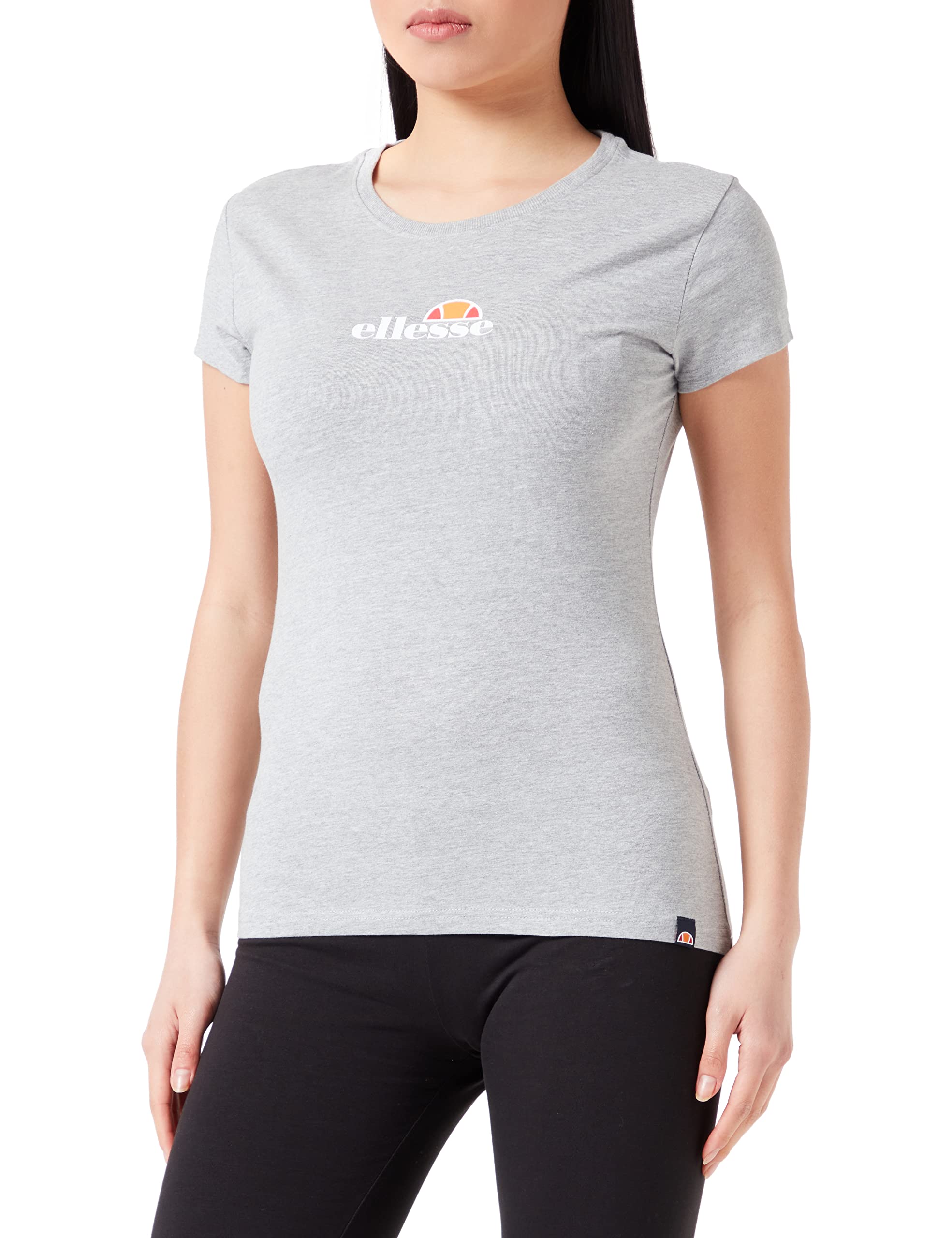 Ellesse Damen T-Shirt, Grey Melange, S EU