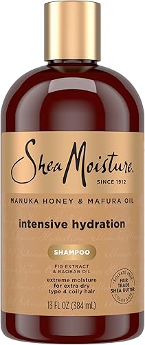 Champú de intensa hidratación de miel de manuka y aceite de mafura, 13 onzas, de SheaMoisture