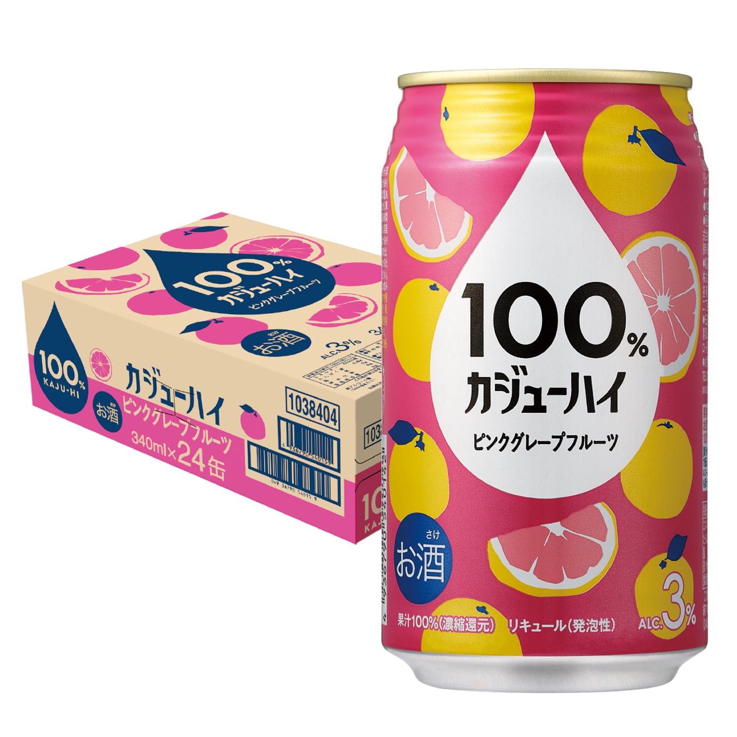 Amazon.co.jp: 【 果汁100% の特別なお酒 】 100% カジューハイ ピンク