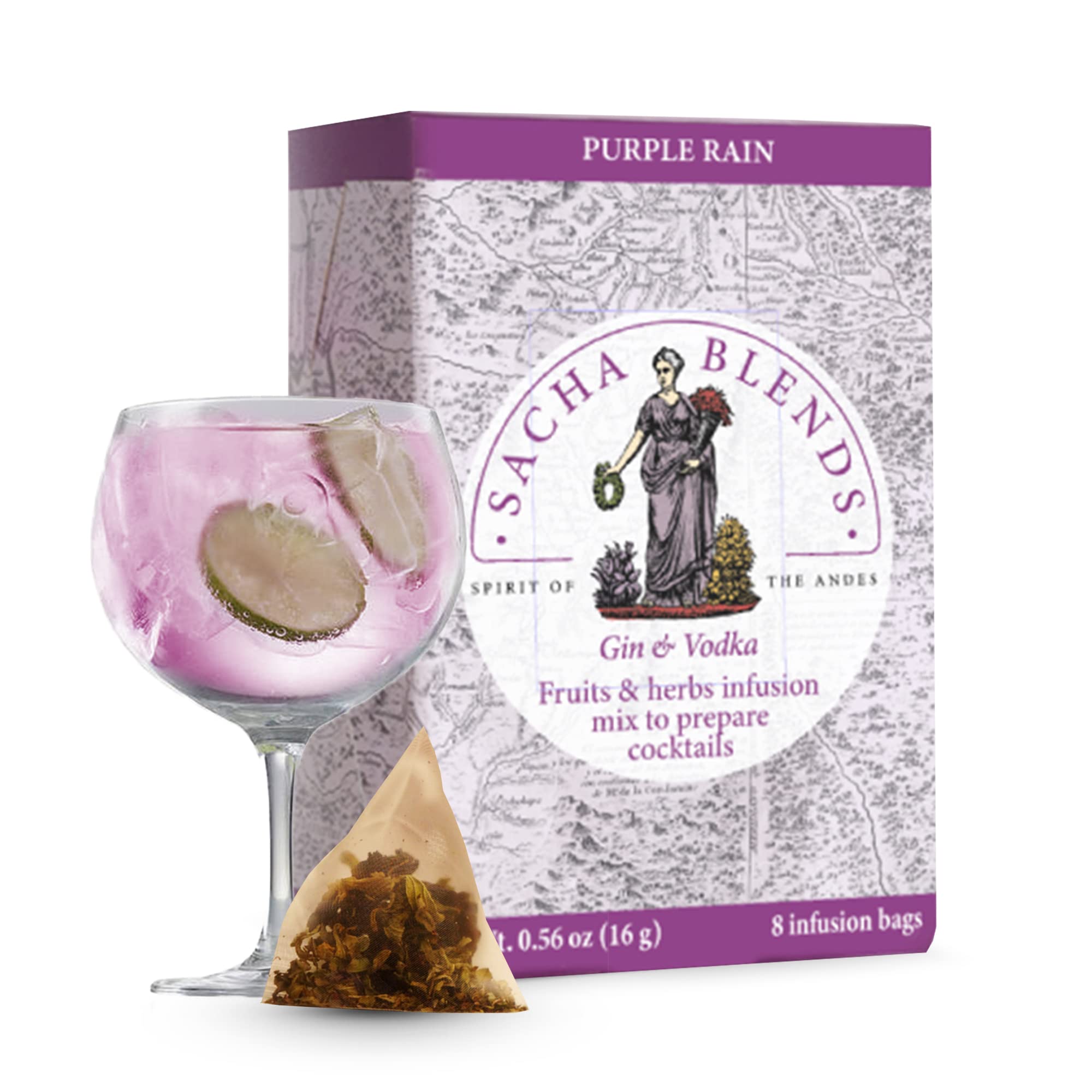 Buy Sacha Blends Gin and Vodka Infusion Kit, Gin Making Kit with