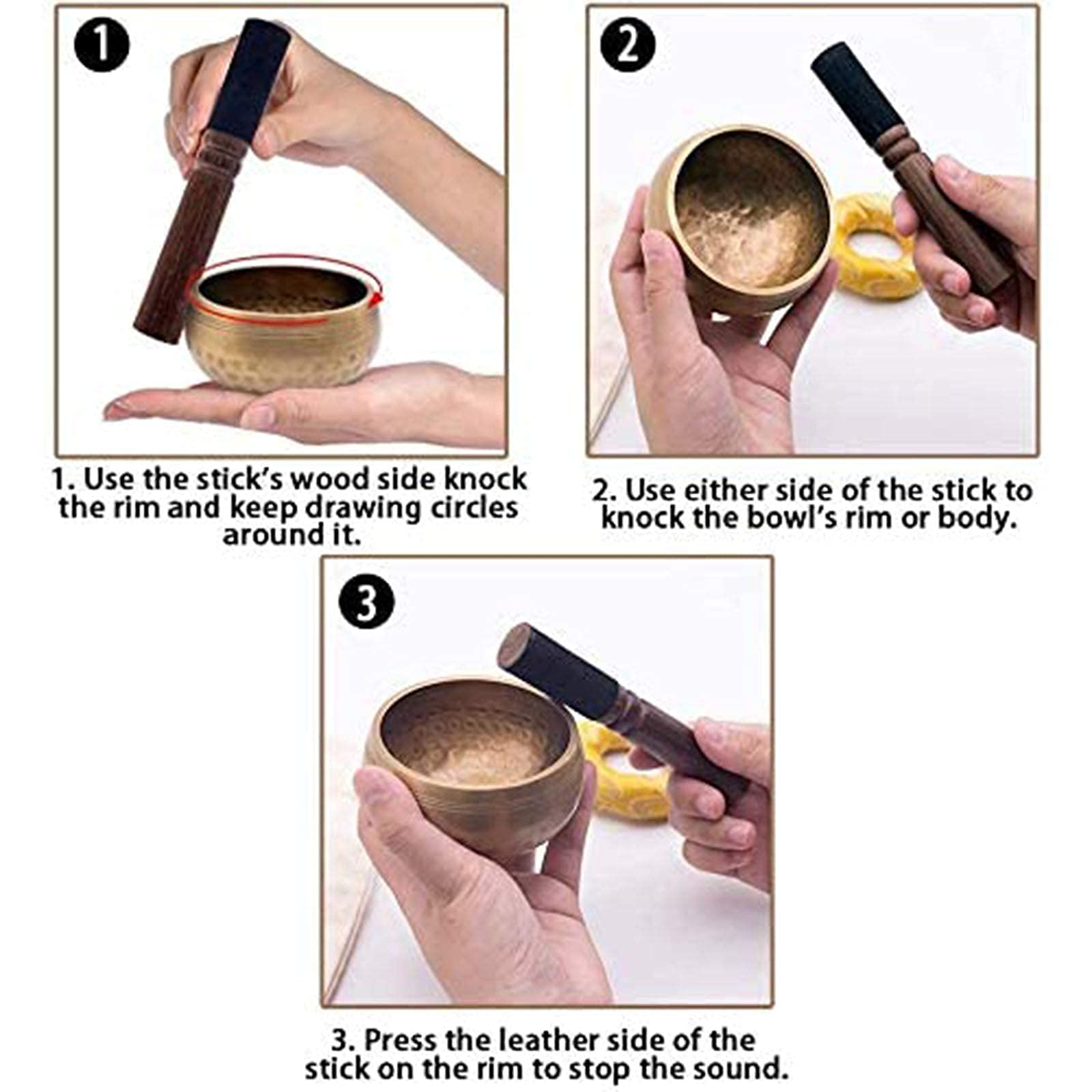 Amazon.co.jp: N&G Daily Equipment チベットシンギングボウルセット