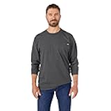 Dickies Men's Big and Tall Long Sleeve Heavyweight Crew Neck