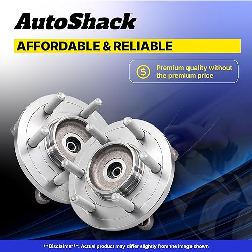 Miniatura 6 de AutoShack - Conjunto de rodamientos de cubo de rueda delantera con ABS | Reemplazo para Chevrolet Equinox 2007-2009 Saturn Vue 2008-2010 | 2-PC