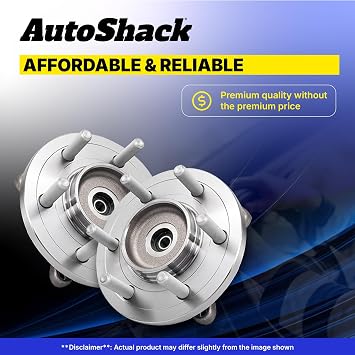 AutoShack Front Wheel Bearing and Hub Repair - Driver and Passenger Side for Toyota & Pontiac, Corolla 2003-2018 Matrix 2003-2013 Vibe 2003-2010, FWD AWD L4 1.8L 2.4L - 5-Lug, Without ABS
