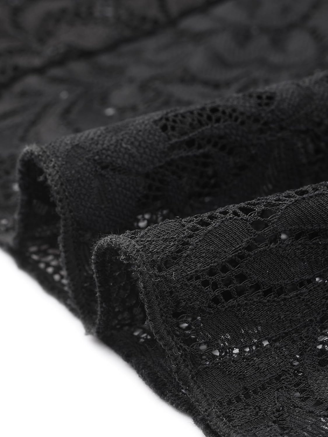 Agnes Orinda Womens Plus Size Lace Cocktail Dresses Faux Wrap V Neck Short Sleeve Flowy A Line Wedding Guest Midi Dress - Image 5