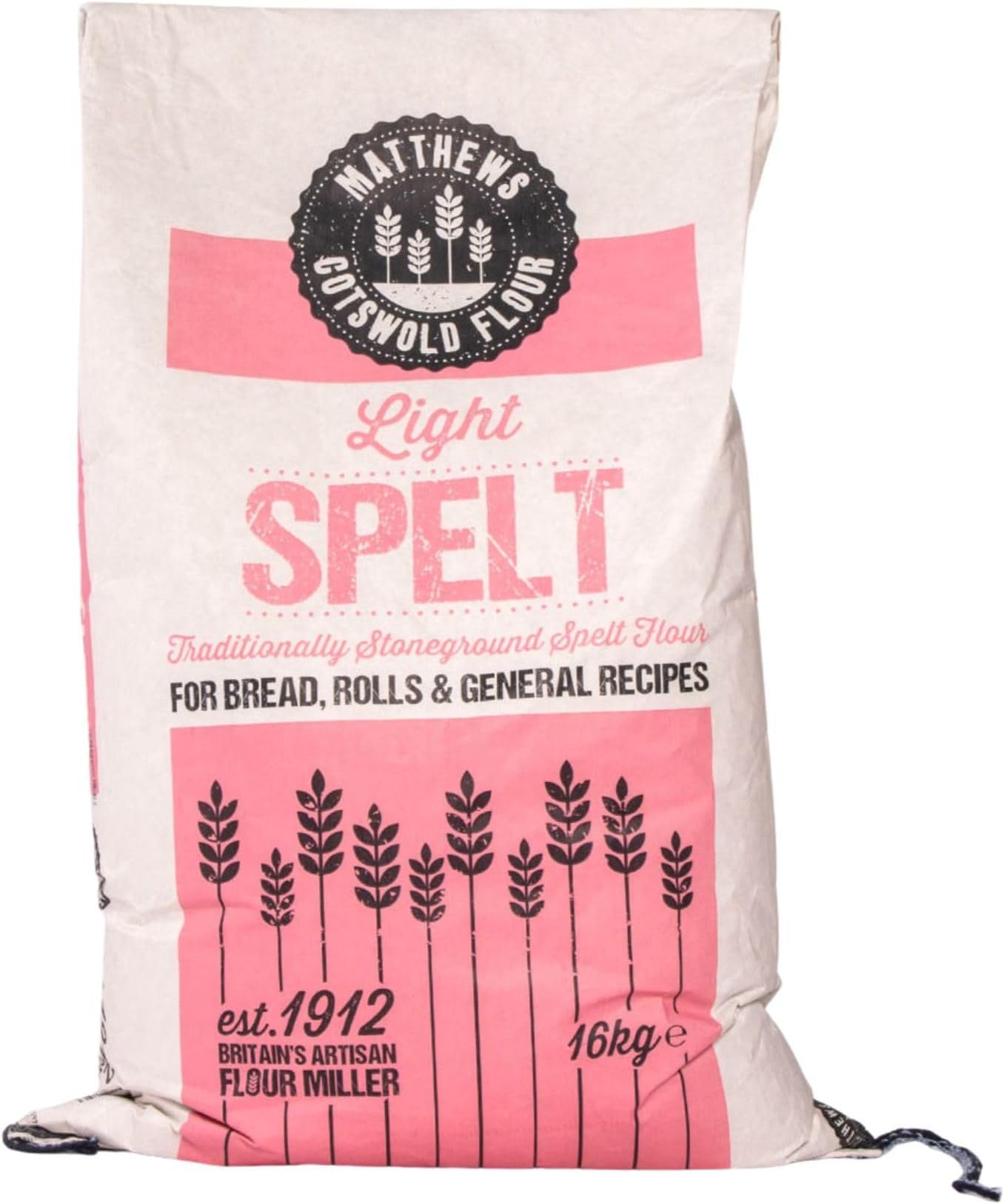 Matthews Cotswold White Spelt Flour - 16kg Bag (Single Sack)