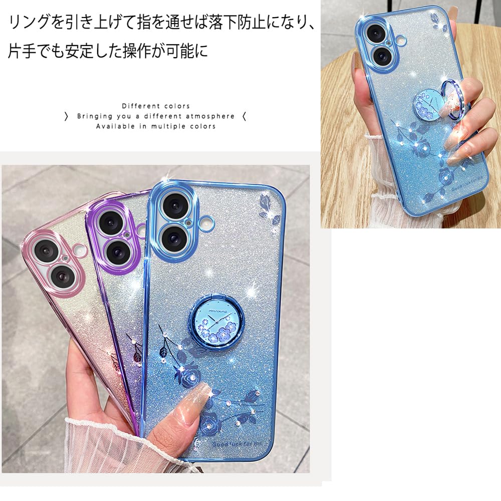Amazon.co.jp: JOOBOY スマホケース 対応 iPhone 17 ケース リング付き