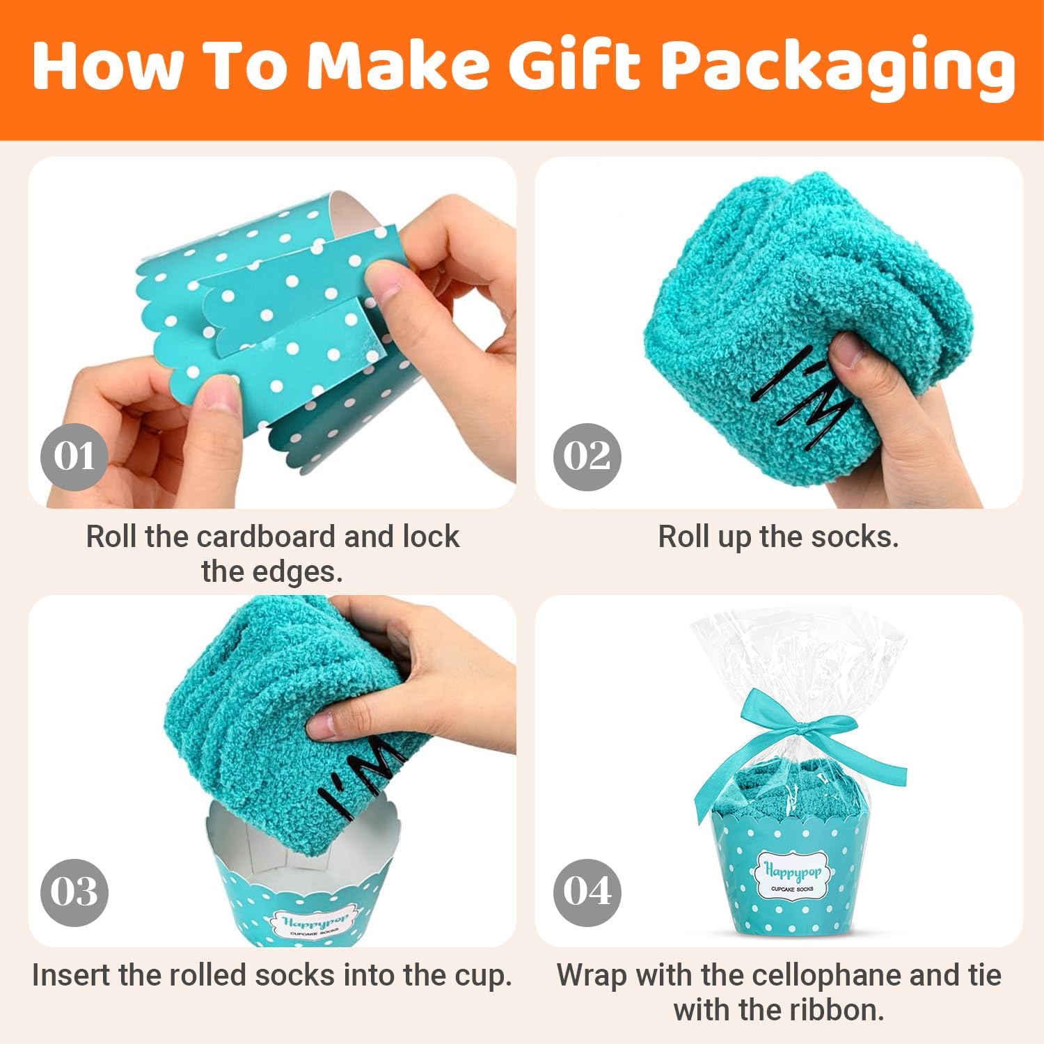 HAPPYPOP Birthday Gift Ideas for Women - 45 50 Year Old Socks, Birthday Gifts for Him in 40s - Image 4