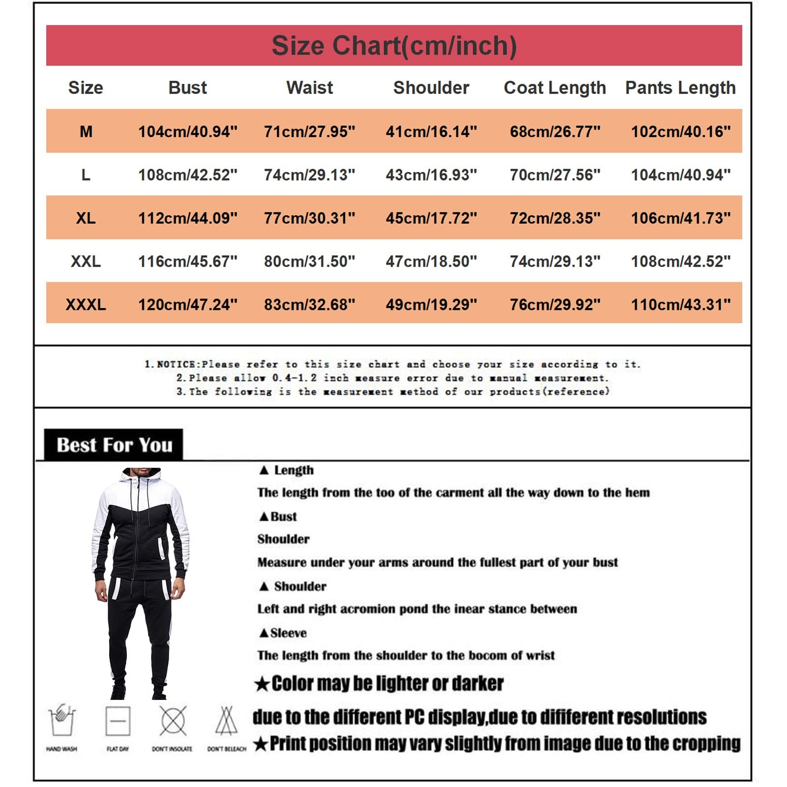 Męski dres treningowy, 2-częściowy, zapinana na zamek bluza z kapturem i joggery, zielono-czarna odzież sportowa dla mężczyzn, miękka bawełniana dres treningowy z kieszeniami, lekki, wygodny strój na