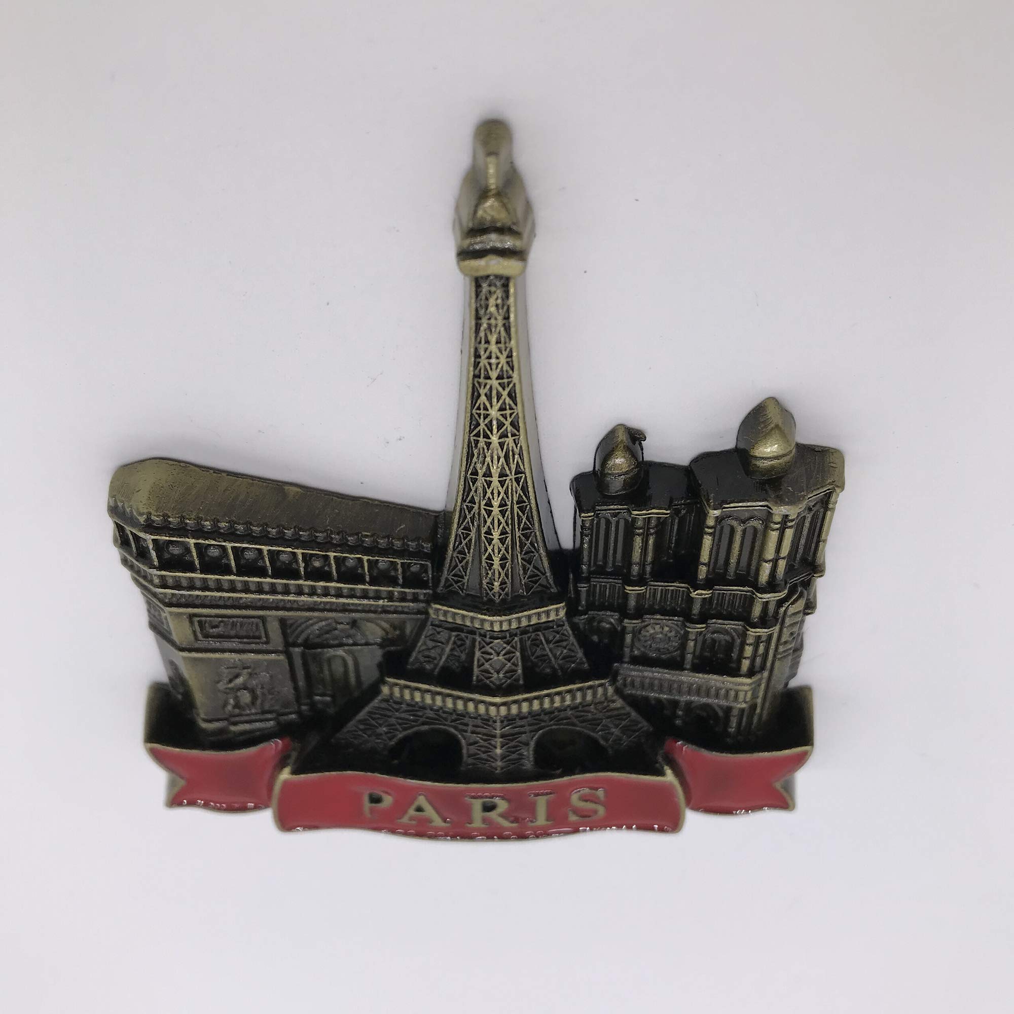 Set 5 Calamite Da Frigorifero Parigi 3D - Torre Eiffel, Arco, Notre Dame - Souvenir Francia