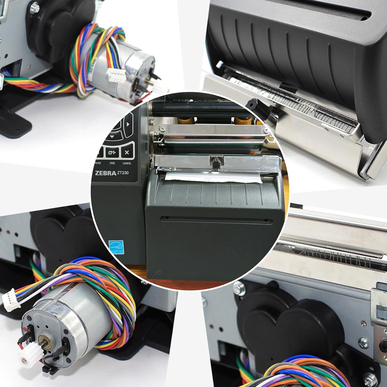 P1037974-069 Kit Cutter Option for Zebra ZT230 ZT220 ZT210 Thermal Printer ZT200 Series All dpi 4-INCH