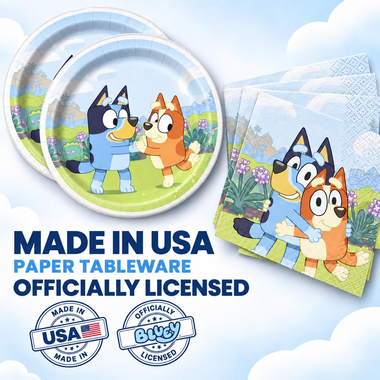 Bluey Birthday Party Decorations - Serves 16 -7