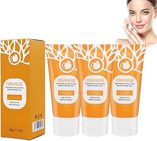 Gel exfoliante naranja para rostro y cuerpo, ...