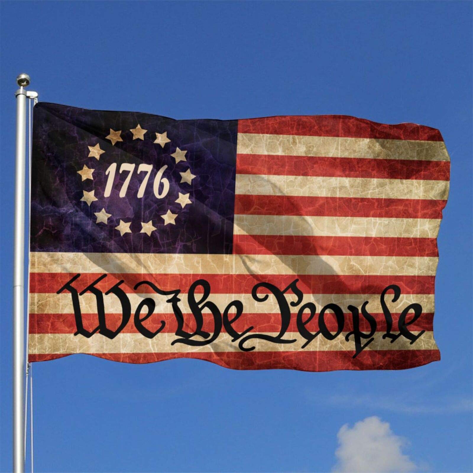 1776 American Flag Wind