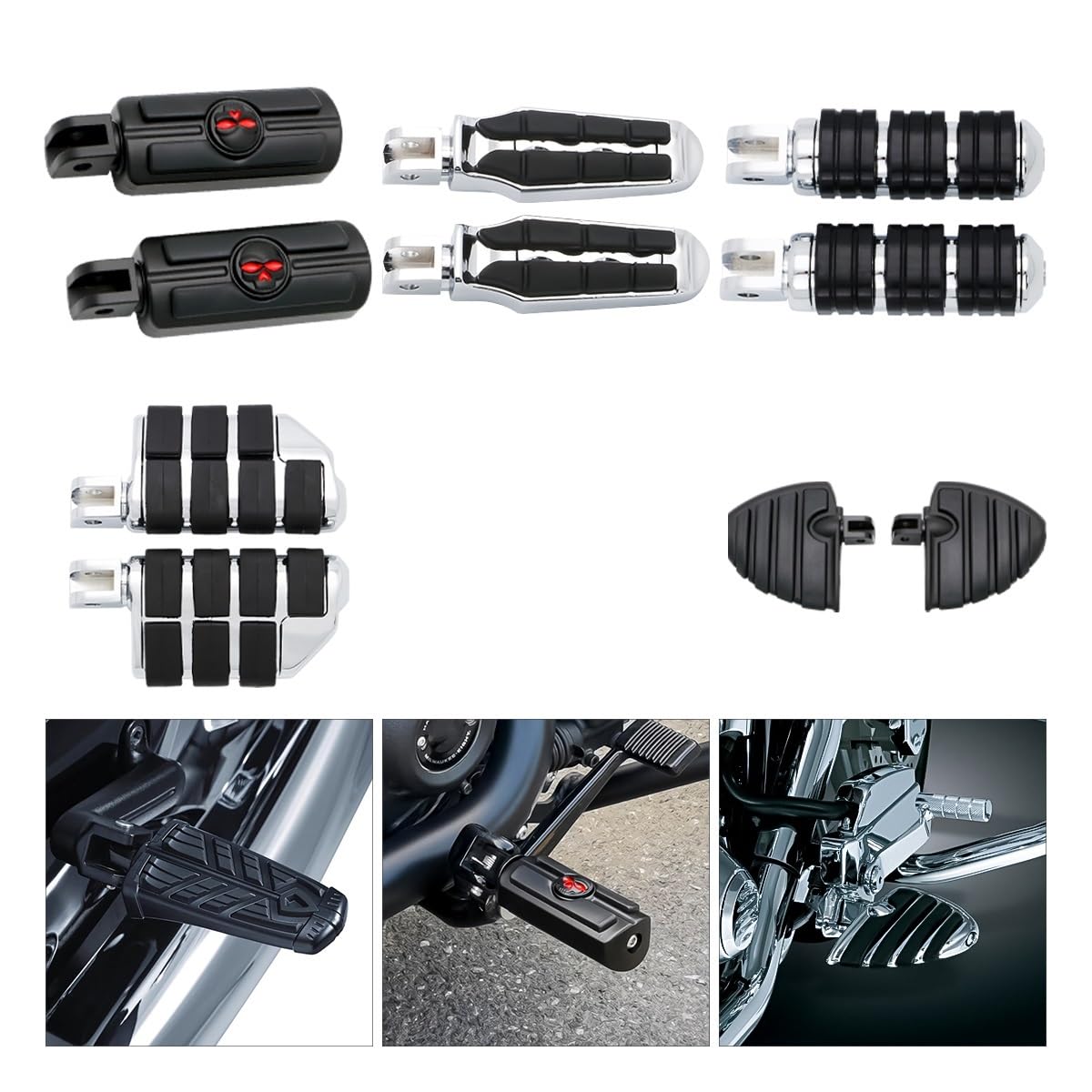 Repose-pieds En Caoutchouc Antidérapant Pour SU&ZUKI