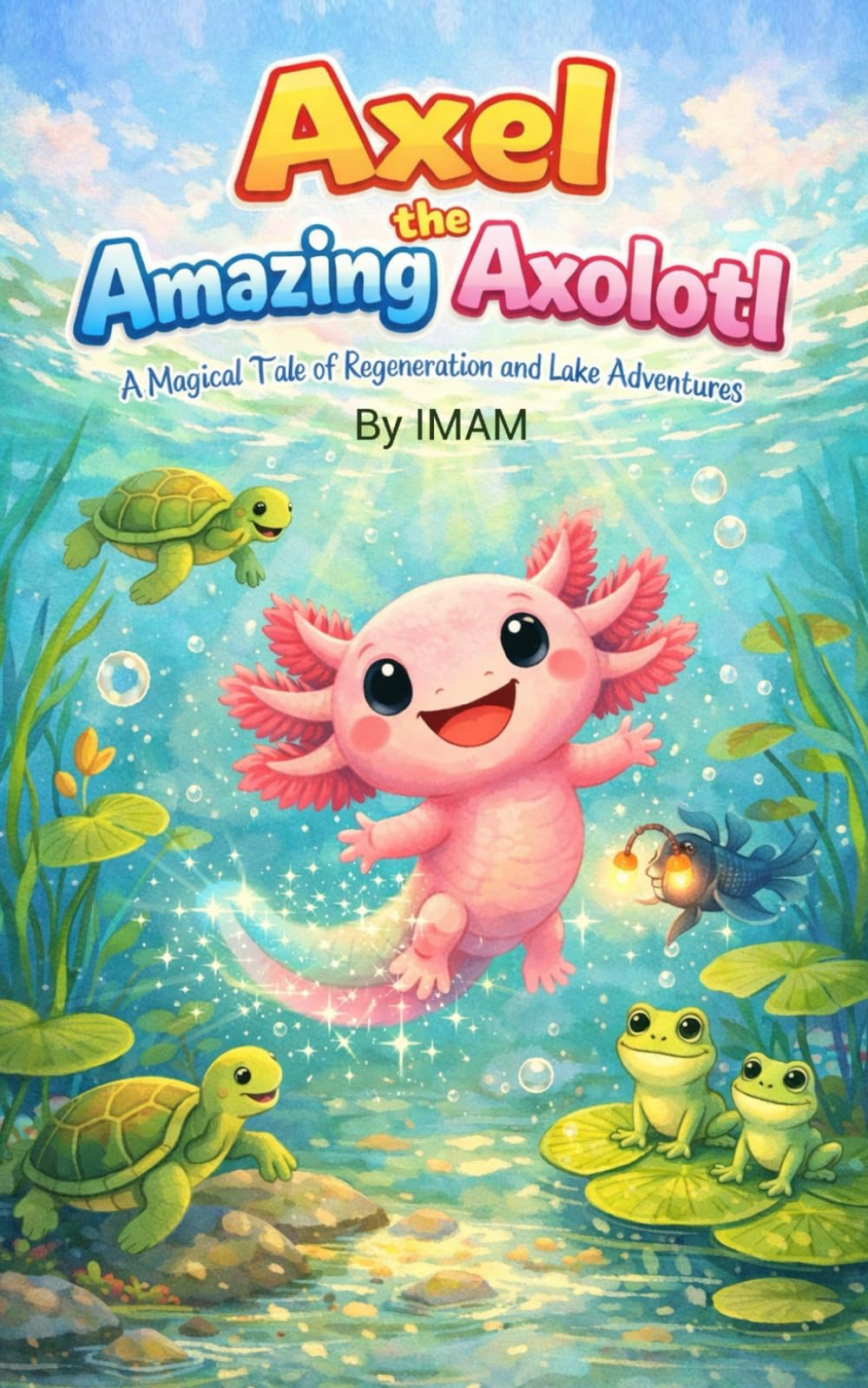 Axel the Great Axolotl: A Magical Tale of Regeneration, Courage, and Protecting Our Lake