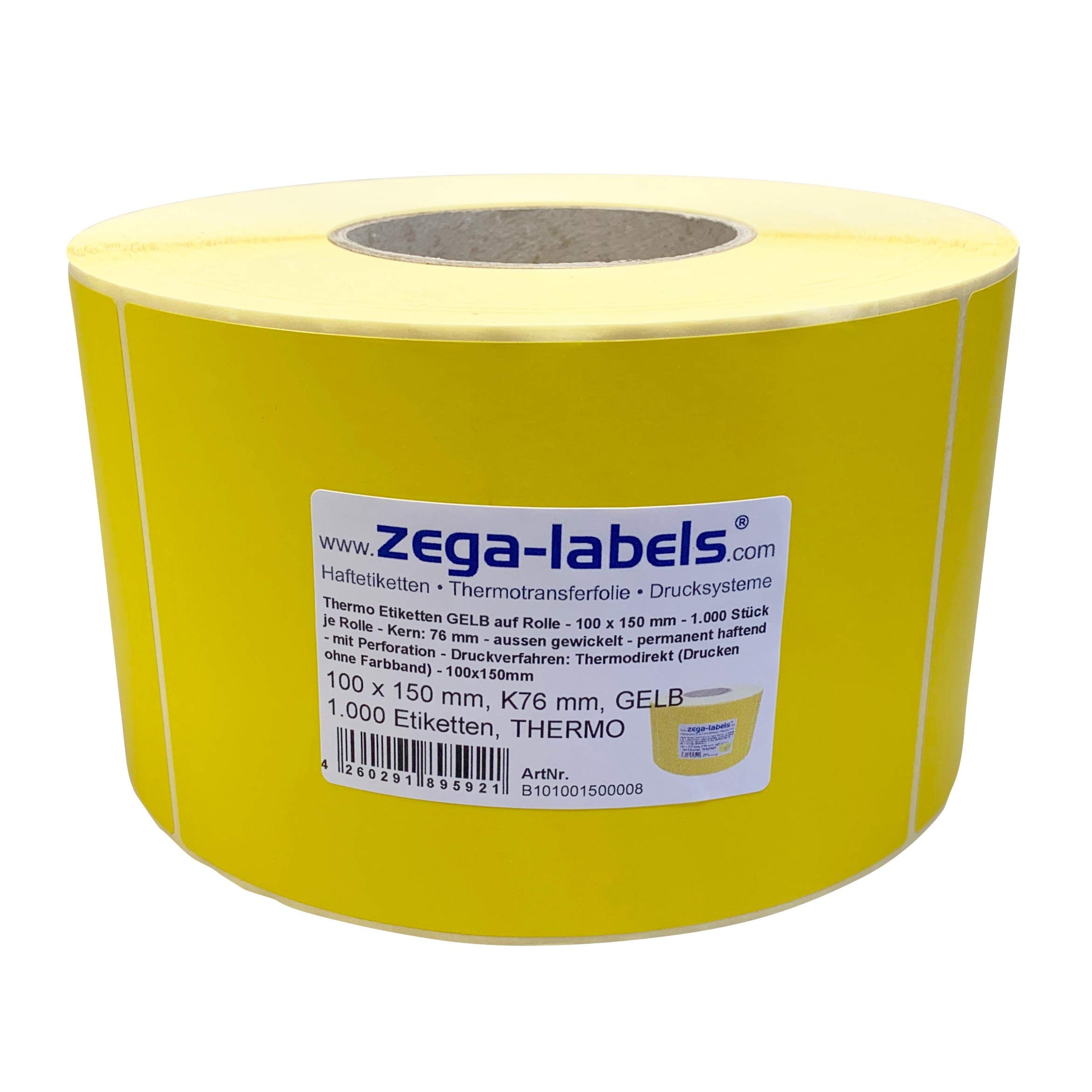CLABEL 3 Rollen 40x30mm Thermo Etiketten für Etikettendrucker
