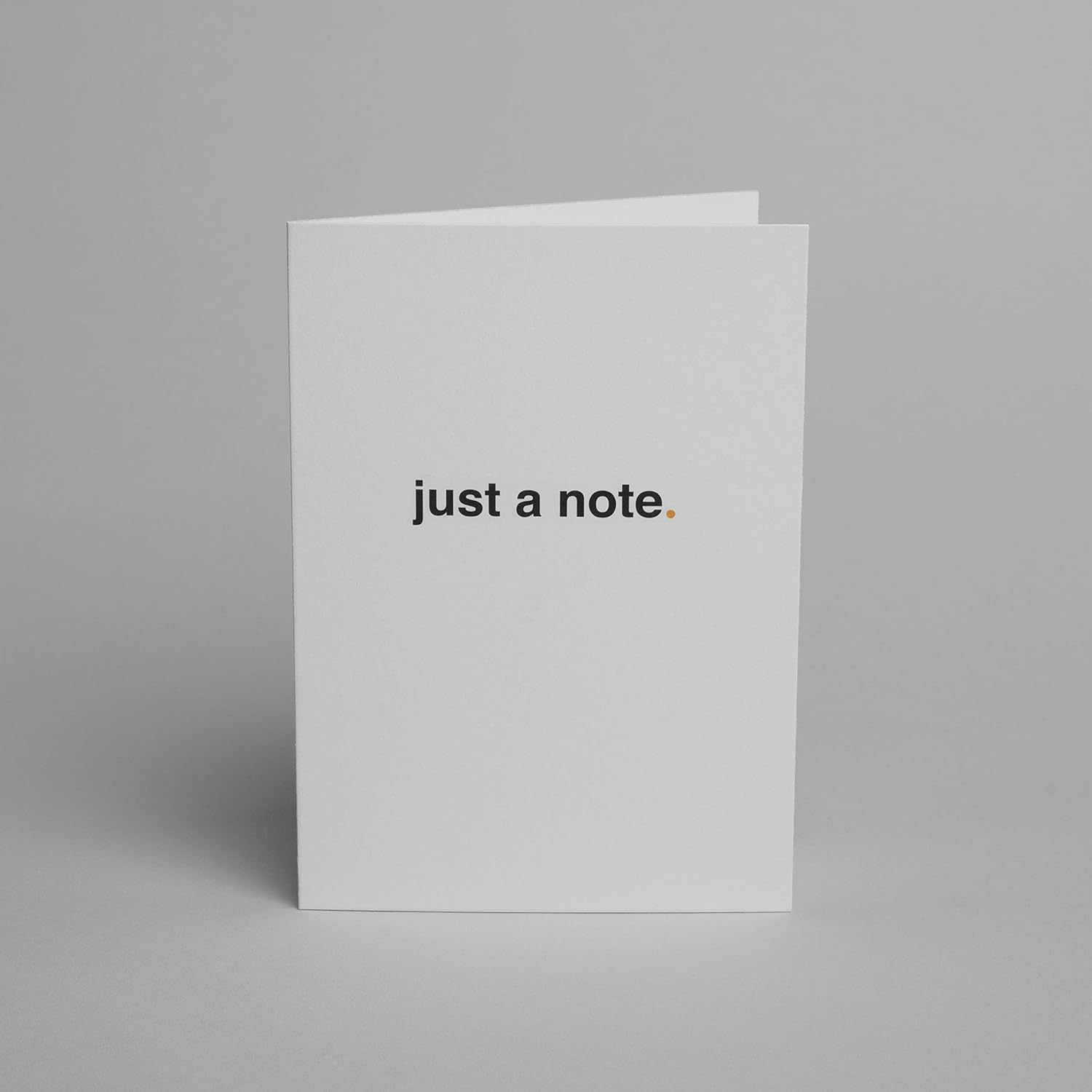 Blake Note Cards Sage Just a Note Ice White Note Cards with envelopes 5 x 7 Inch (127mm x 176mm) Pack of 10