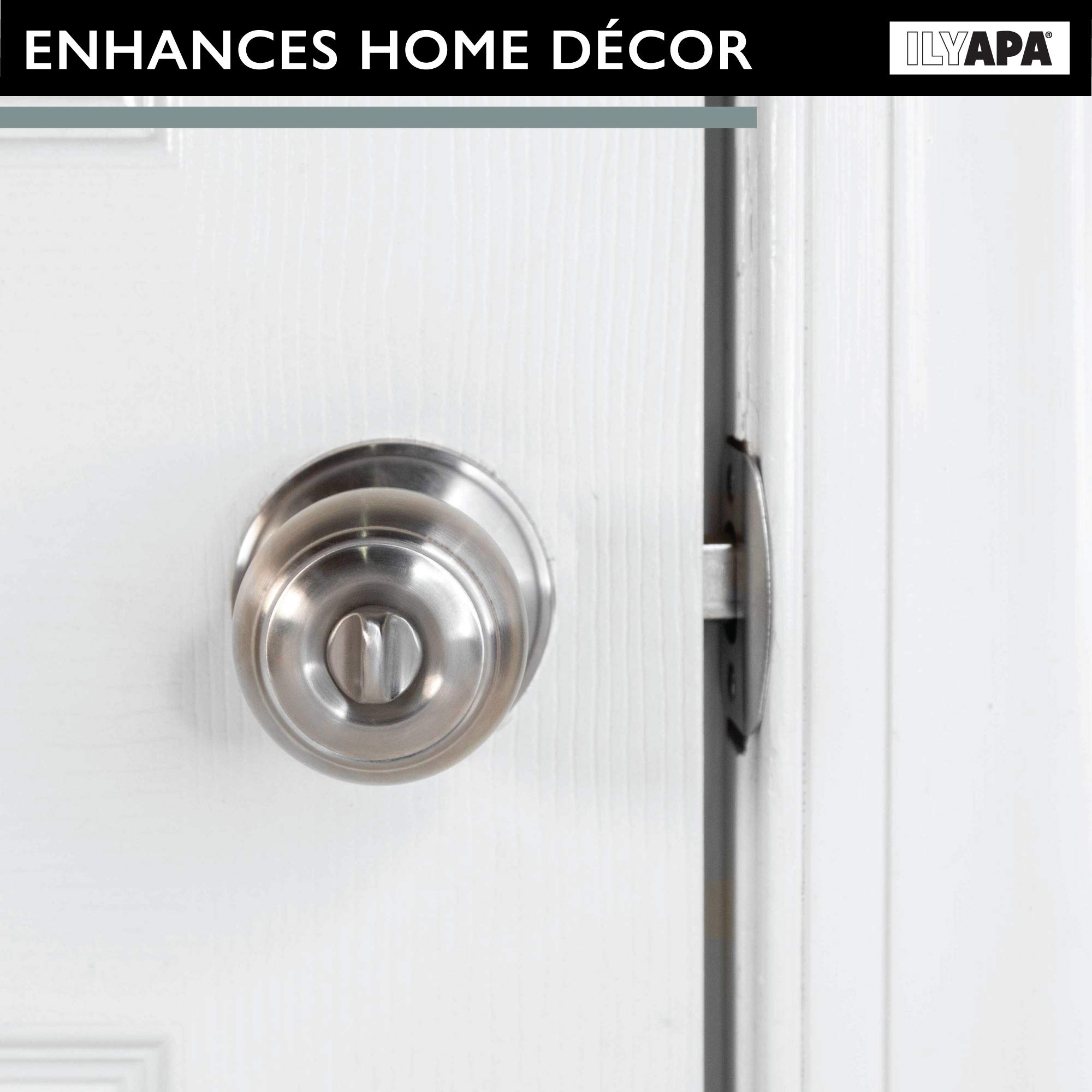 Privacy Door Knobs For Bed And Bath Colonial Style