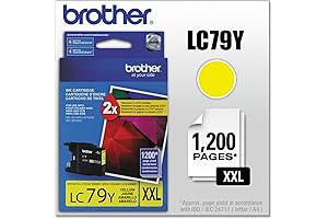 Brother LC79YS Super High Yield (XXL) Yellow Cartridge Ink