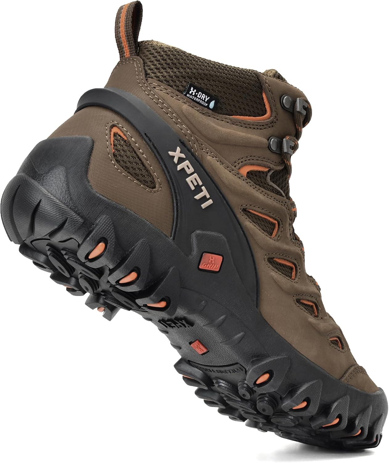 Men's Pathfinder Mid Waterproof Leather Hiking Boots