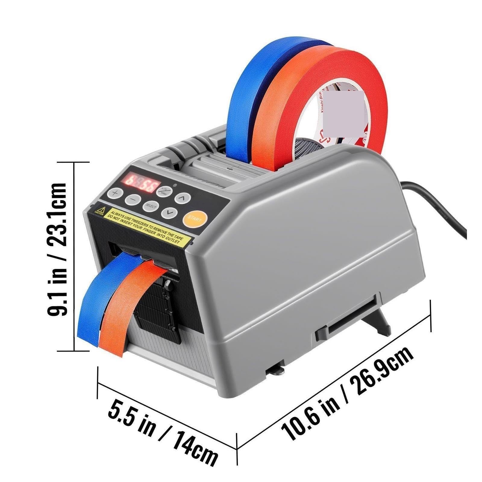 Dispenser Per Nastro Elettrico Con Taglierina Per Da 60 Mm