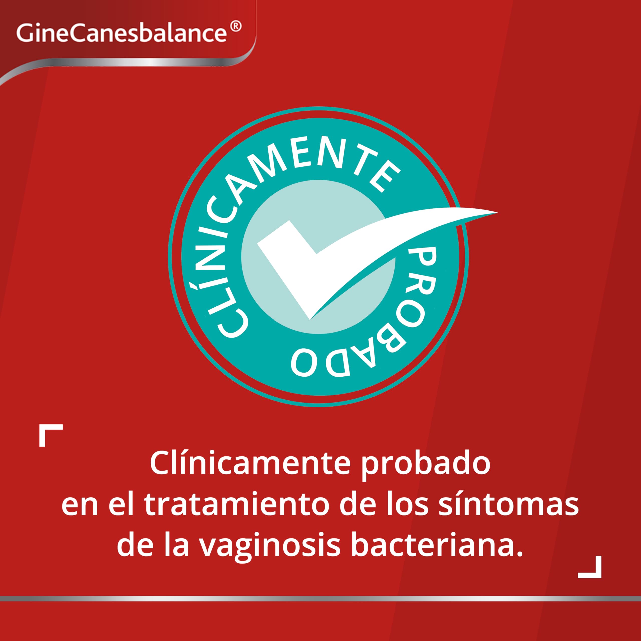 GineCanesbalance óvulos vaginales - Tratamiento de la vaginosis bacteriana, mal olor, flujo anormal, pH vaginal - 1 semana de cuidado íntimo diario — view 5
