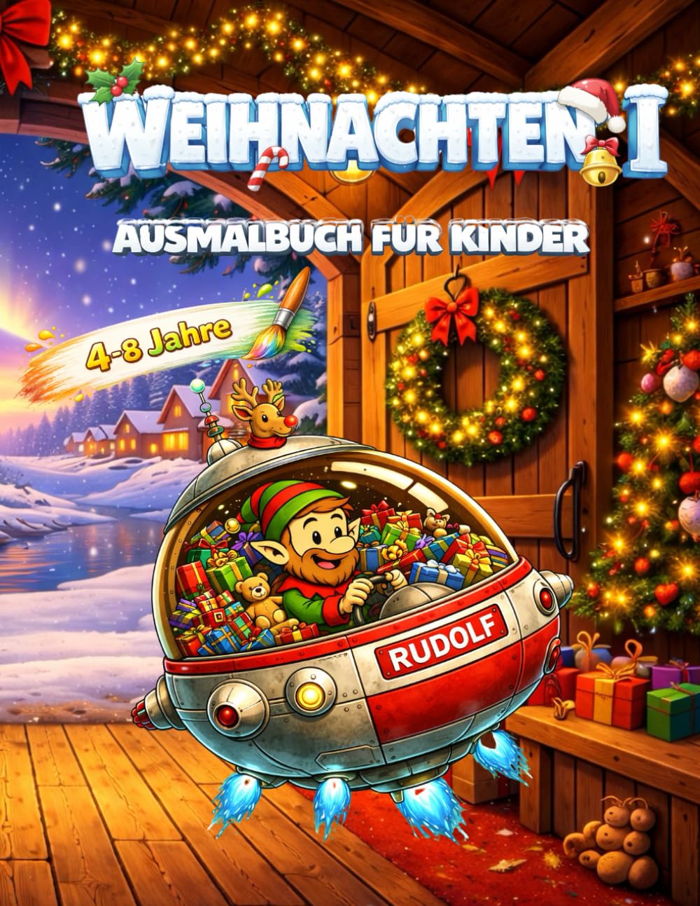WEIHNACHTEN I: Lerne und male mit Alfie