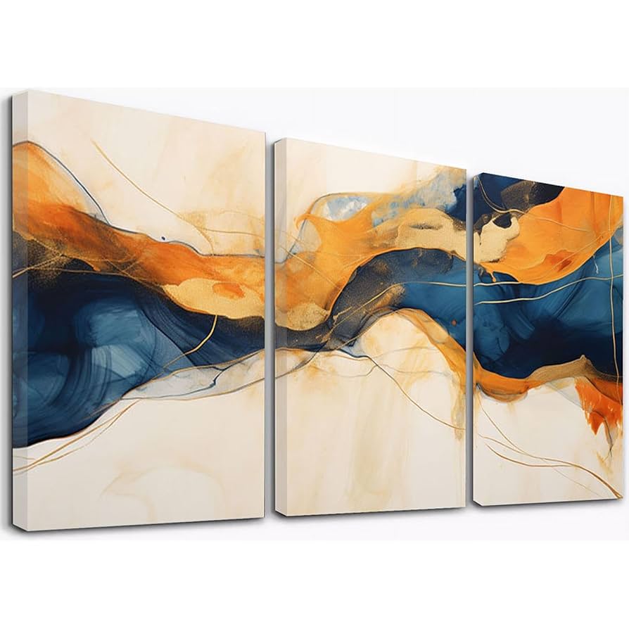 BWA120 アートパネル 水の抽象 50x50cm 抽象画 絵画 50角 青 海