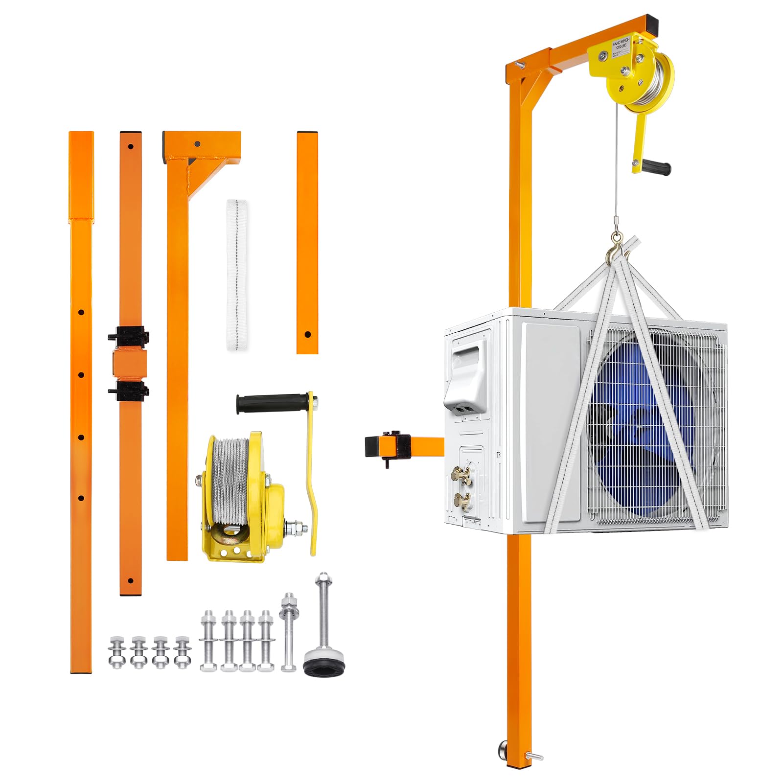 Outil de levage pour climatiseur pour installer un bloc externe solo