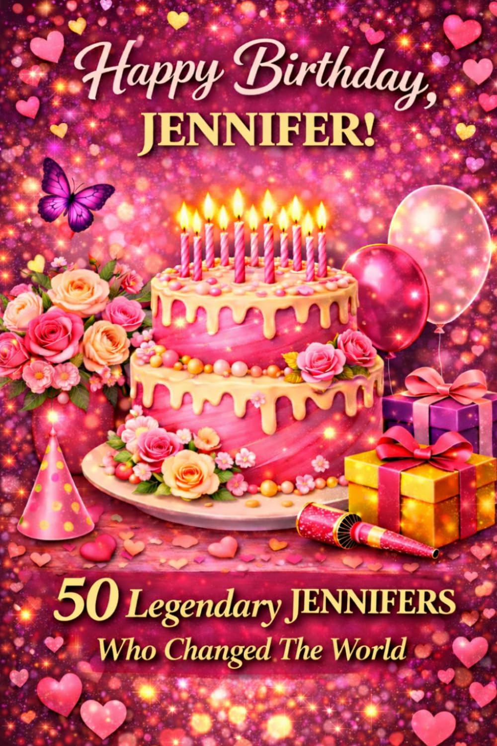 Happy Birthday, JENNIFER! Did You Know Your Name Is Famous?: 50 Legendary Jennifers Who Changed the World