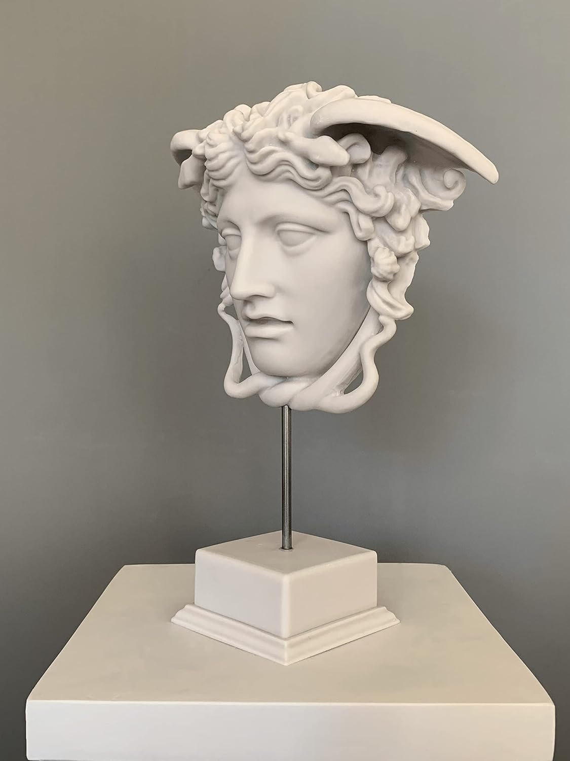 Medusa Head Statue, 33cm Medusa Bust Sculpture, Greek Mythology Medusa Bust Statue, Medusa Decor