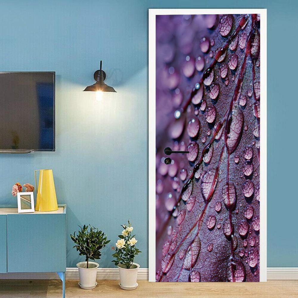 Sticker de porte pour rénover facilement une porte abîmée 88x200 cm